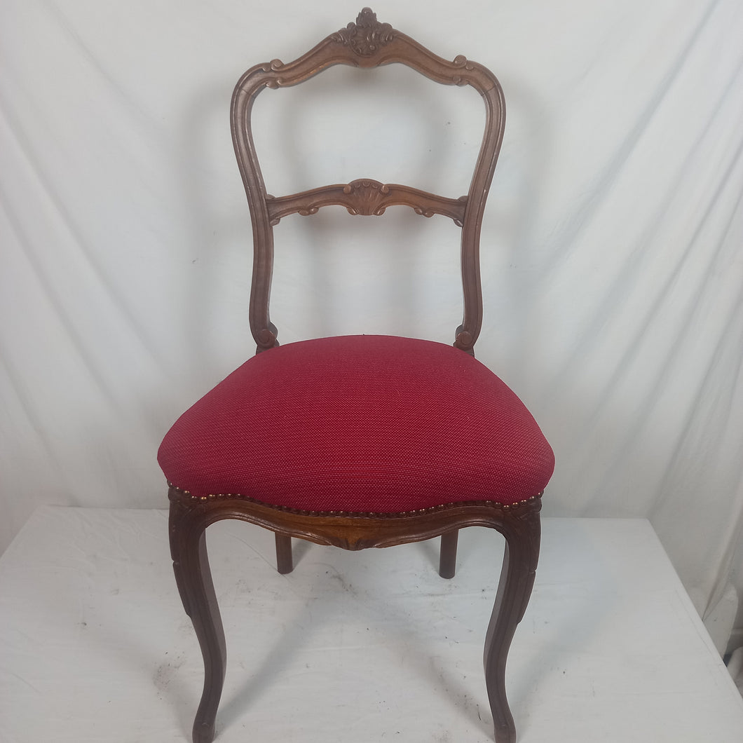 chaise style louis XIV