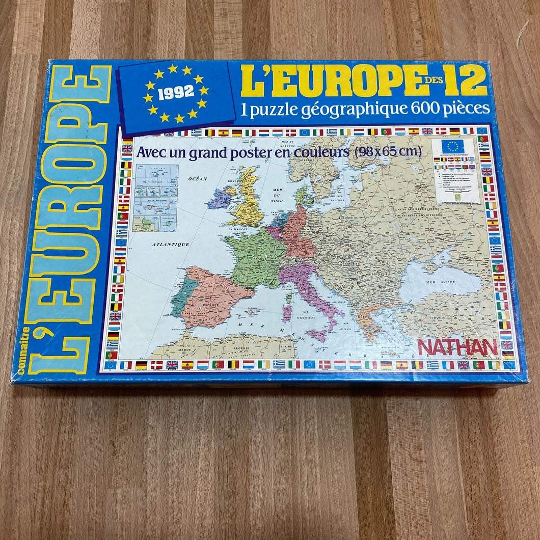 L'Europe des 12 - puzzle