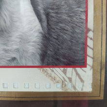 Charger l&#39;image dans la galerie, Photo de chien avec cadre en bois
