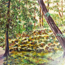 Charger l&#39;image dans la galerie, Forêt, acrylique sur toile - winter

