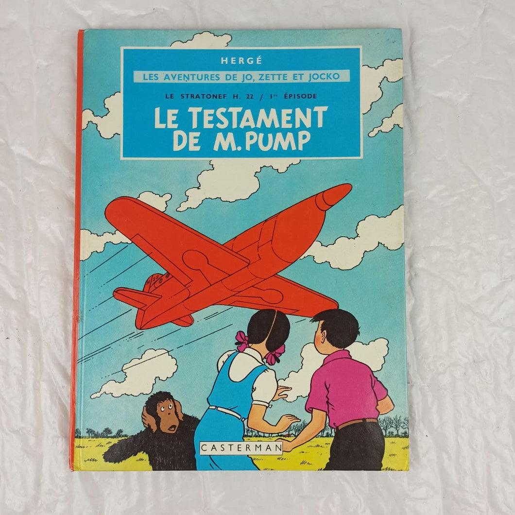 Les aventures de Jo, Zette et Jocko - Le testament de M. Pump - 1951