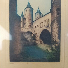 Charger l&#39;image dans la galerie, Chateau - gravure
