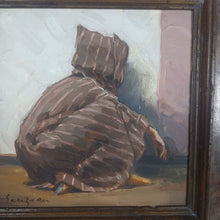 Charger l&#39;image dans la galerie, Tableau bedouin assis
