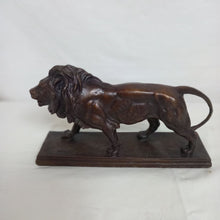 Charger l&#39;image dans la galerie, lion quimarche en bronze
